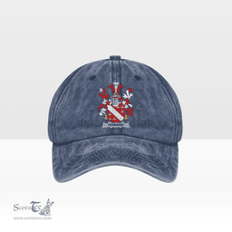Irish Howard Coat of Arms Family Crest Ireland Denim Cap