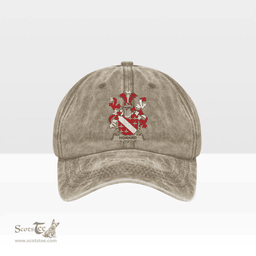Irish Howard Coat of Arms Family Crest Ireland Denim Cap