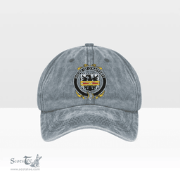 Irish House of O RAFFERTY Coat of Arms Family Crest Ireland Denim Cap