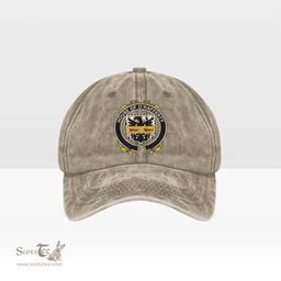 Irish House of O RAFFERTY Coat of Arms Family Crest Ireland Denim Cap
