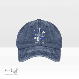 Irish Linaker Coat of Arms Family Crest Ireland Denim Cap