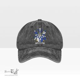 Irish Linaker Coat of Arms Family Crest Ireland Denim Cap