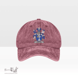 Irish Martin Coat of Arms Family Crest Ireland Denim Cap