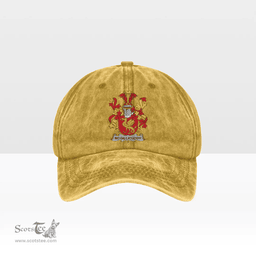 Irish McGillicuddy Coat of Arms Family Crest Ireland Denim Cap