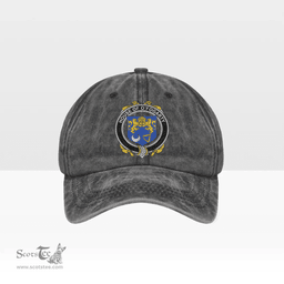 Irish House of O FOGARTY Coat of Arms Family Crest Ireland Denim Cap