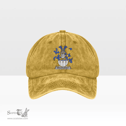 Irish McLysacht or Lysacht Coat of Arms Family Crest Ireland Denim Cap