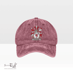 Irish McGrane or McGrann Coat of Arms Family Crest Ireland Denim Cap