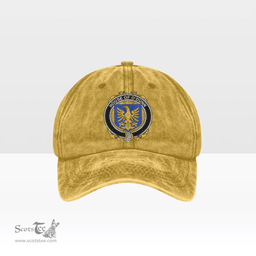 Irish House of O DUNN Coat of Arms Family Crest Ireland Denim Cap