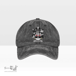 Irish Jordan Coat of Arms Family Crest Ireland Denim Cap