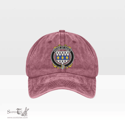 Irish House of NAGLE Coat of Arms Family Crest Ireland Denim Cap