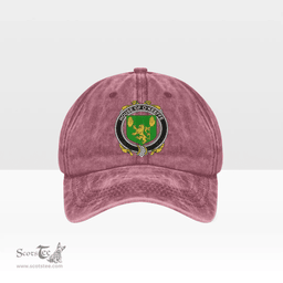 Irish House of O KEEFFE Coat of Arms Family Crest Ireland Denim Cap