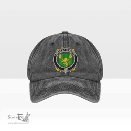 Irish House of O KEEFFE Coat of Arms Family Crest Ireland Denim Cap