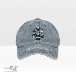 Irish Lewis Coat of Arms Family Crest Ireland Denim Cap