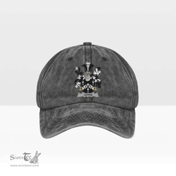 Irish Lewis Coat of Arms Family Crest Ireland Denim Cap