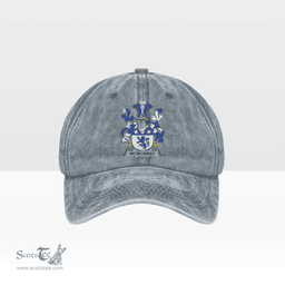 Irish McMurray Coat of Arms Family Crest Ireland Denim Cap