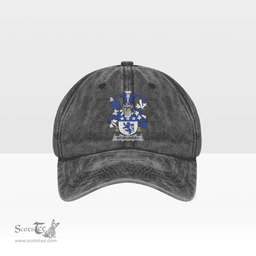Irish McMurray Coat of Arms Family Crest Ireland Denim Cap