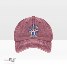 Irish Nevill or Neville Coat of Arms Family Crest Ireland Denim Cap