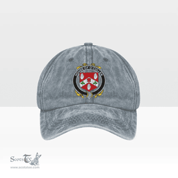 Irish House of O CULLEN Coat of Arms Family Crest Ireland Denim Cap