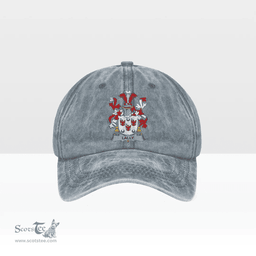 Irish Lally or O Mullally Coat of Arms Family Crest Ireland Denim Cap