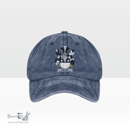 Irish Misset Coat of Arms Family Crest Ireland Denim Cap