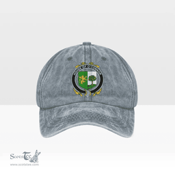 Irish House of O CONNOR (Sligo) Coat of Arms Family Crest Ireland Denim Cap