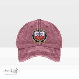 Irish House of O MULVIHILL Coat of Arms Family Crest Ireland Denim Cap