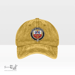 Irish House of O MULVIHILL Coat of Arms Family Crest Ireland Denim Cap