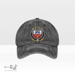 Irish House of O MULVIHILL Coat of Arms Family Crest Ireland Denim Cap