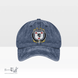 Irish House of O MOLLOY Coat of Arms Family Crest Ireland Denim Cap