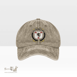 Irish House of O MOLLOY Coat of Arms Family Crest Ireland Denim Cap