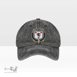Irish House of O MOLLOY Coat of Arms Family Crest Ireland Denim Cap