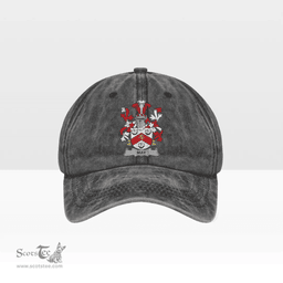 Irish May Coat of Arms Family Crest Ireland Denim Cap