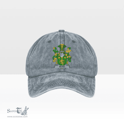 Irish More or O More Coat of Arms Family Crest Ireland Denim Cap