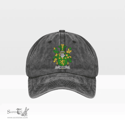 Irish More or O More Coat of Arms Family Crest Ireland Denim Cap