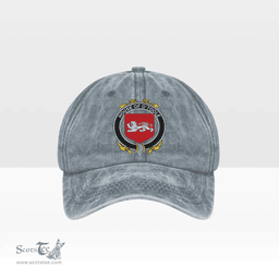 Irish House of O TOOLE Coat of Arms Family Crest Ireland Denim Cap