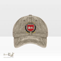 Irish House of O TOOLE Coat of Arms Family Crest Ireland Denim Cap