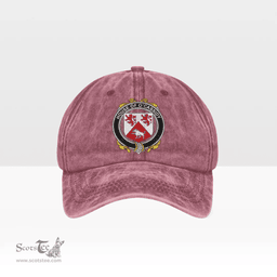 Irish House of O CASSIDY Coat of Arms Family Crest Ireland Denim Cap