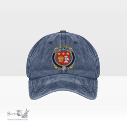 Irish House of O FRIEL Coat of Arms Family Crest Ireland Denim Cap