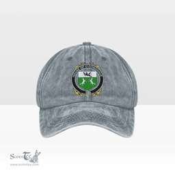 Irish House of O DONOGHUE Coat of Arms Family Crest Ireland Denim Cap