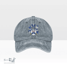Irish Lonergan or O Lonergan Coat of Arms Family Crest Ireland Denim Cap