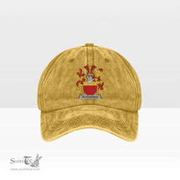 Irish McCarron Coat of Arms Family Crest Ireland Denim Cap