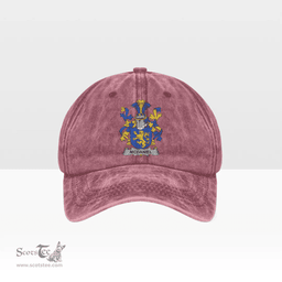 Irish McDaniel or Daniel Coat of Arms Family Crest Ireland Denim Cap