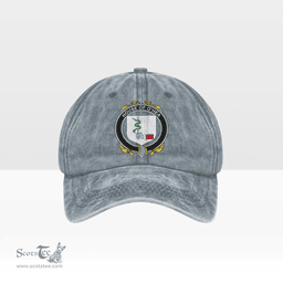 Irish House of O HEA Coat of Arms Family Crest Ireland Denim Cap