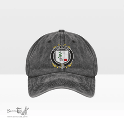 Irish House of O HEA Coat of Arms Family Crest Ireland Denim Cap