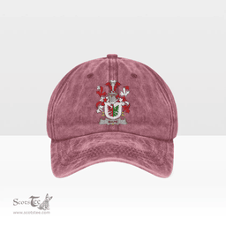 Irish Mape Coat of Arms Family Crest Ireland Denim Cap