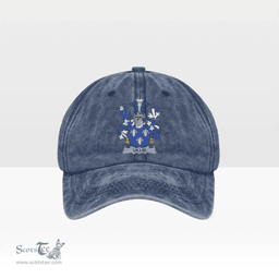 Irish Lillie or MacLilly Coat of Arms Family Crest Ireland Denim Cap