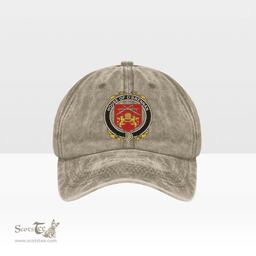 Irish House of O BRENNAN (Ossory) Coat of Arms Family Crest Ireland Denim Cap