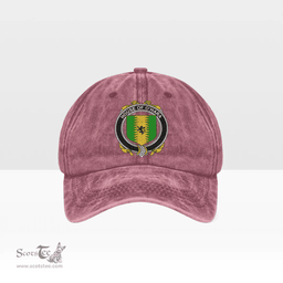 Irish House of O HARA Coat of Arms Family Crest Ireland Denim Cap