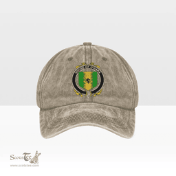 Irish House of O HARA Coat of Arms Family Crest Ireland Denim Cap