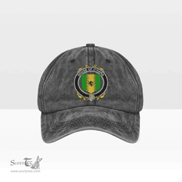 Irish House of O HARA Coat of Arms Family Crest Ireland Denim Cap